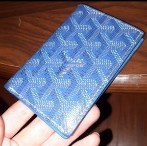 Goyard wallet Blue